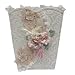 Kitchen & Housewares : Parisian Lace Peach Waste Bin