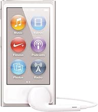 Apple iPod nano 16GB Silver (7th Generation) with Generic Earpods & USB Data Cable