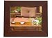 Mocha Leather 8 x 10 Photo Frame - Double Stitched Style