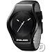 Police Men's PL-12778MSU/61 Sphere X Round Black Dial Leather Strap Watch