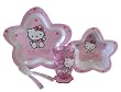 Sanrio Hello Kitty Dinnerware Set W / Handbag -5 pcs Set - Flower Shape