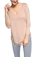 edc by ESPRIT Camiseta Manga Larga (Beige)