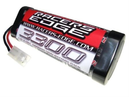 Racer's Edge 7.2V 3300mAh 6 cell NiMH RC Battery Pack