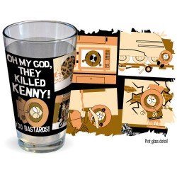 South Park: They Killed Kenny Pint Glass