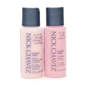 Nick Chavez Beverly Hills Plump N Thick Thickening Shampoo + Creme 1 set
