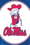 University of Mississippi (Logo) Sports Poster Print - 24