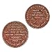 Shaddy Milt's Silk Garter Brothel Token - Brass Reproduction