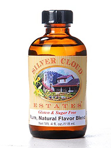 Rum Extract, Natural Flavor Blend - 4 Ounce Bottle