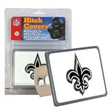 New Orleans Saints Large Zinc Trailer Hitch Cover - NFL Football Fan Shop Sports Team Merchandise