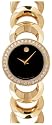 Movado Women's Rondiro Diamond Accented Gold-Tone Stainless Steel Watch #0605529