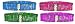 Web belt with 3 ring hook various colors and sizes-CB2