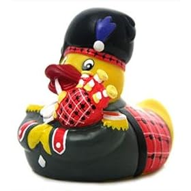 Scottish Piper Rubber Duck