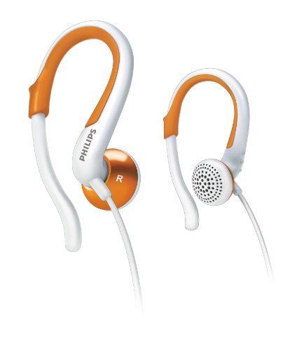 Philips Adjustable Earhook Headsphones SHS4846/28 (Orange)