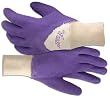 Ladies Vibrant Violet Dirt Digger Garden Gloves (x-small size)