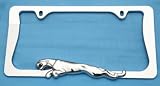 Die Cast Metal License Plate Frame - Jaguar