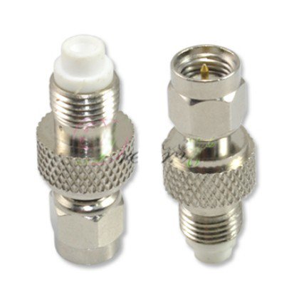 DHT Electronics RF coaxial coax adapter SMA male to FME female connector