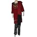 Indian Salwar Suit Printed Embroidered Cotton Womens Casual Clothes Size S (slk421)