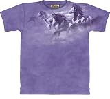Like The Wind Wild Horse T-Shirt by The Mountain 100% Cotton Short Sleeve Shirt fits Teens & Adults