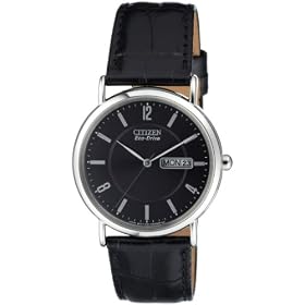 Citizen - BM8241-01EE - Montre Homme Eco Drive - Quartz Analogique - Bracelet en Cuir Noir