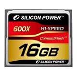 SIlicon Power Hi-Speed 16GB Compact Flash Card 600X