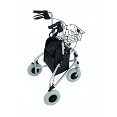 Bischof Rollator Gehhilfe T�V gepr�ft faltbar Grau Schwarz