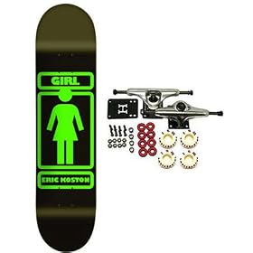 GIRL Skateboards KOSTON FLUORESCENT Complete Skateboard by 