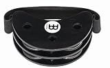 Meinl Percussion FJS2S-BK Foot Tambourine Steel Jingles - Black
