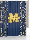 The University of Michigan Shower Curtain