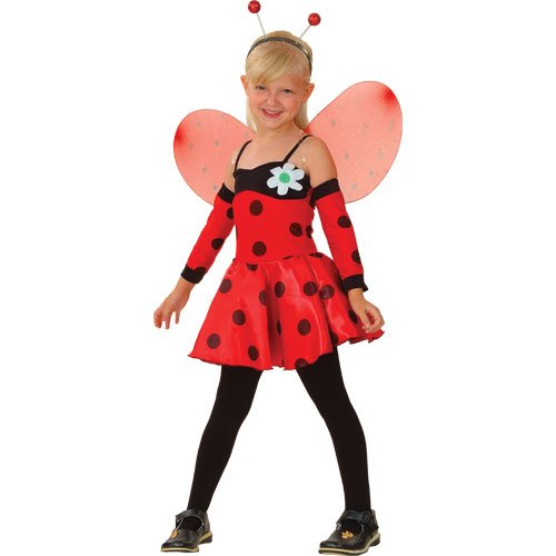 Lovely Ladybird Girls Costume Small 