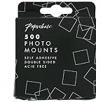 Paperchase 500 Photo Mounts.Transparent Design