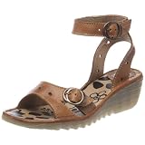 Fly London Oreo Leather Wedge Heels