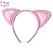 Crazy Night Cute Cat Ears Headband Costume Favors Accessories (Pink)