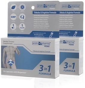 2x Andropharma Pills. Male Enlargement - Get Bigger Longer +Inches - 2 Month Supply by Andropharma