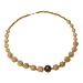 Anita's Choice Wood Beaded Long Collar Necklace