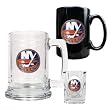 New York Islanders 15oz Tankard, 15oz Ceramic Mug & 2oz Shot Glass Set - Primary Logo NHL Hockey