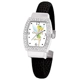 Disney Women's 0914BG0004-06 April Imitation Birthstone "Tinker Bell" Bangle Watch