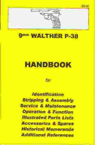 Walther P-38 Assembly, Disassembly Manual 9mm [ILLUSTRATED]