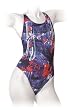 Finis Aquatuff Team Prints Focus Female Bladeback Swimwear