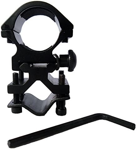 Sight King 1 Inch Flashlight Laser Scope Mount with Barrel Adapter