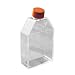Corning 3815 Polystyrene 10mL Rectangular Canted Neck Cell Culture Flask with Orange HDPE Vent Cap and Ultra-Low Attachment (Case of 24)