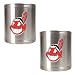 Cleveland Indians MLB 2pc Stainless Steel Can Holder Set- Primary Logo by Great American Products