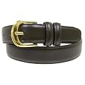 Torino of Italy Mens Full Leather Belt Brown