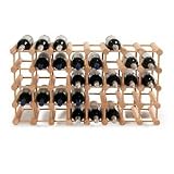 Modular 40 Bottle Wine Rack (Natural