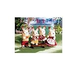 Calico Critters Hopscotch Rabbit Family