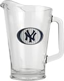 New York Yankees 60oz Glass Pitcher