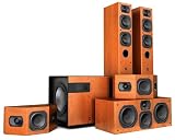 Aperion Intimus 4T-CB Hybrid SD - 5.1 Home Theater Speaker System - Medium Cherry