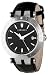 Versace Men's 23Q99D008 S009 V-Race 3 Hands Black Dial Leather 3-Interchangeable Rings Watch