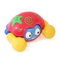 Kidz Delight Push N Go Crab, Red/Yellow