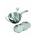 Metaltex Food Mill, Stainless Steel, 20 cm Diameter