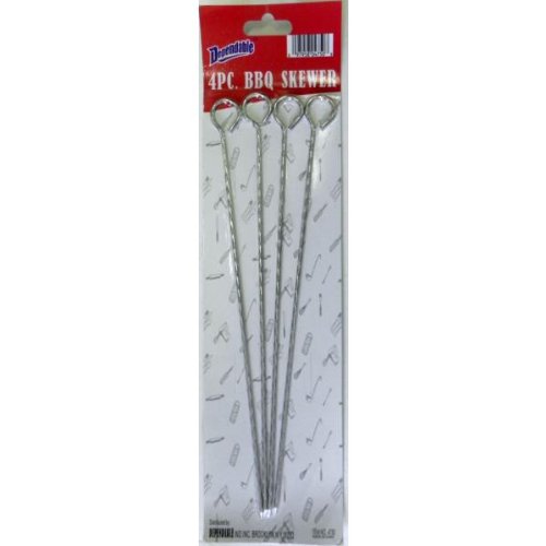 Barbeque Skewers 4 Pack Metal Case Pack 48